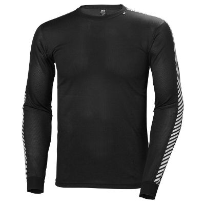 Helly Hansen HH Livrande Stripe Långärmad Crew Black