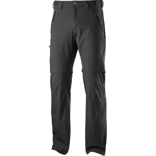 Salomon Wayfarer Straight Zip Byxa Black