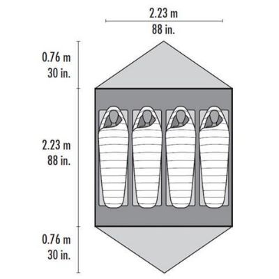 MSR Elixir 4 Tält V2