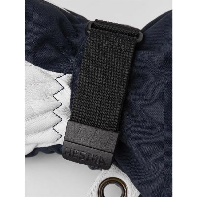 Hestra Army Leather Heli Ski Female 3-finger