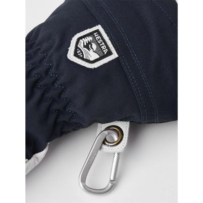Hestra Army Leather Heli Ski Female 3-finger