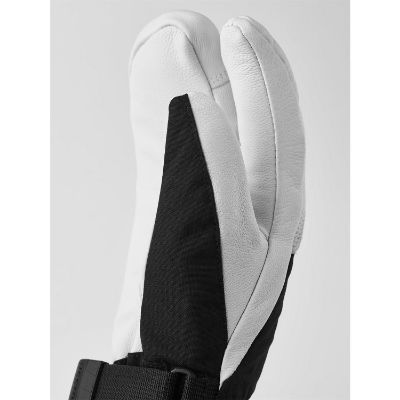 Hestra Army Leather Heli Ski Female 3-finger