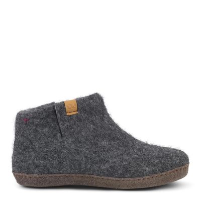 Green Comfort Grön Comfort Ull Boot Everest  Antracit Grey 005