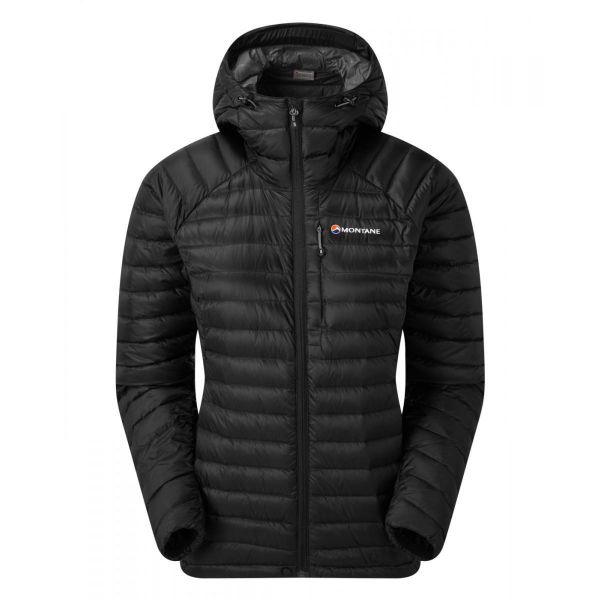 Montane Kvinnors Featherlite Dunjacka Black