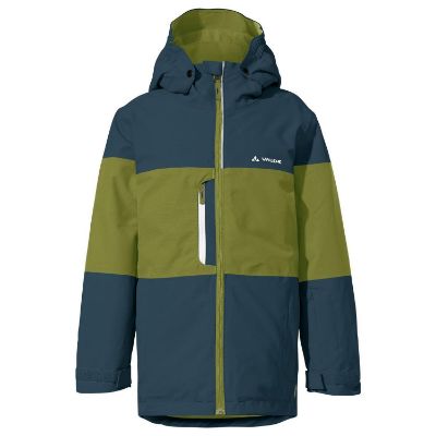 Vaude Kids Snow Cup Jacka Dark Sea/Avocado