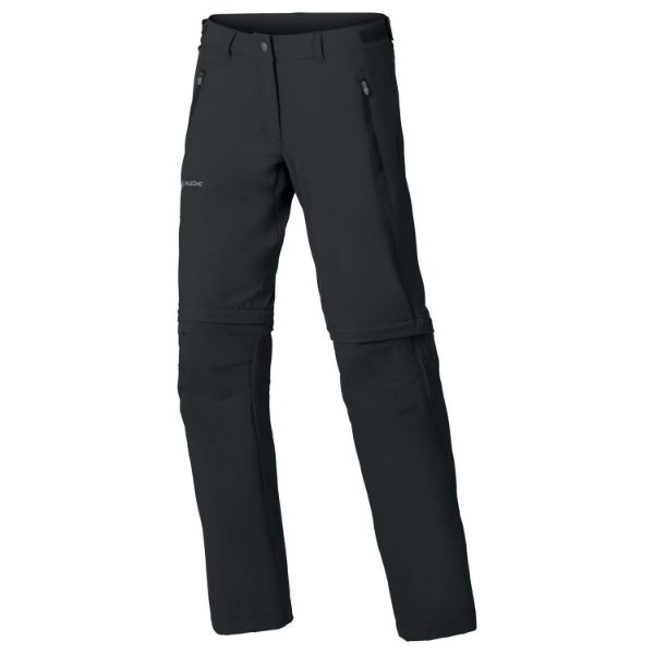 Vaude Womens Farley Stretch ZO T-Zip Byxor Black