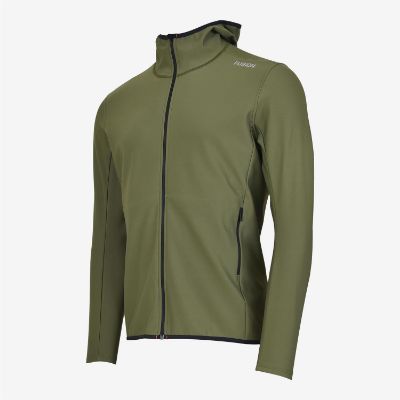 Fusion Återladdningsbar Hoodie Herr Green