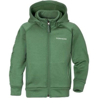 Didriksons Corin Kids Full Zip Jacket 5  528/Green Mist