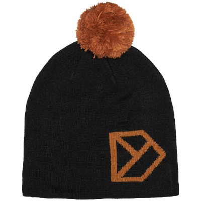Didriksons Dropi Kids Beanie  Black/Brown