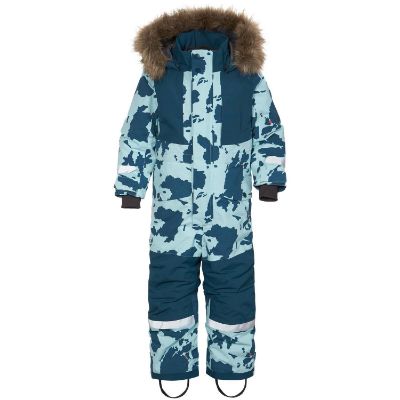 Didriksons Björnen Kids Coverall Print 490/Print Island Ai