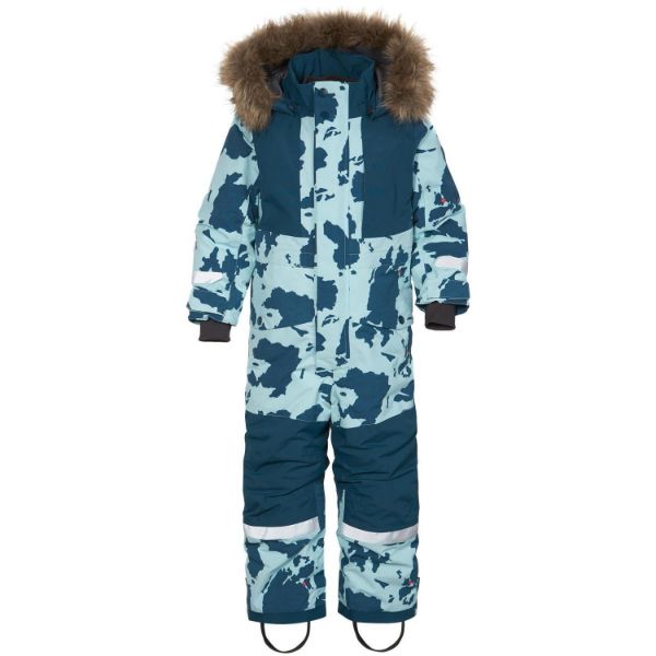 Didriksons Björnen Kids Coverall Print 490/Print Island Ai
