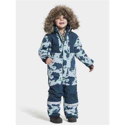 Didriksons Björnen Kids Coverall Print