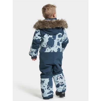 Didriksons Björnen Kids Coverall Print
