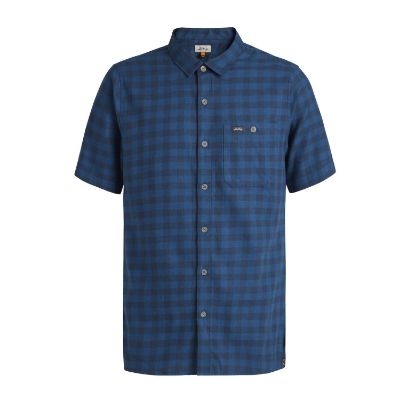 Lundhags Ekren Ms SS Shirt  Light Navy