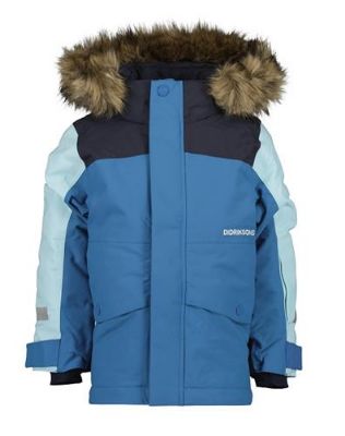 Didriksons Bjärven Kids parka  482/Corn Blue
