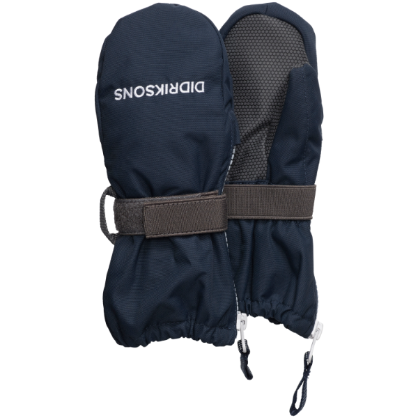 Didriksons Biggles Kid's Zip Mittens Classic Navy