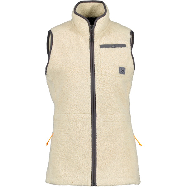 Didriksons Libra Womens Vest - Light Beige 