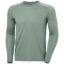Helly Hansens Herre HH® Durawool Crew Langærmet base layer top kombinerer ZQ-certificeret Merino uld og Cordura® for naturlig lugtkontrol og temperaturregulering i grøn