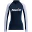 RaceX Classic Half Zip W - Dark navy/Lake blue