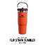 Stanley Iceflow Flip Straw Tumbler 0,89 i farven Tigerlily